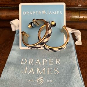 Draper James Large Gingham Earrings! NWT
